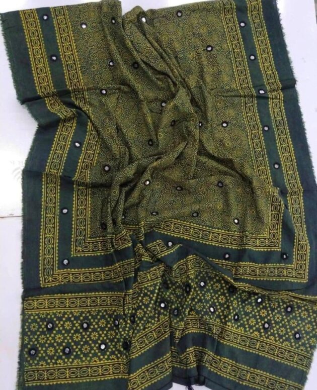 Elegant Block Print Lawn Dupatta – Timeless Craftsmanship